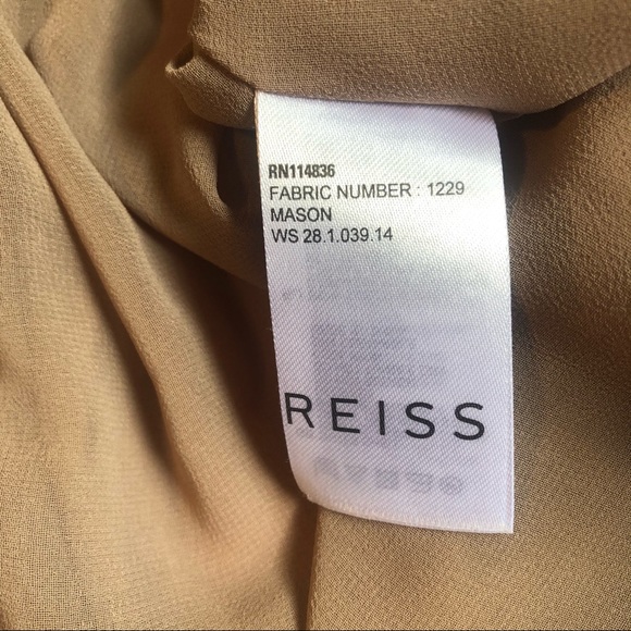 Reiss Chiffon Tulle Mini Skirt Sz 4 - Picture 7 of 8